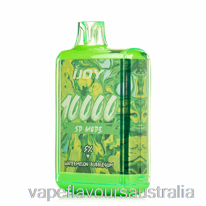 Vape Nicotine Australia iJoy Bar SD10000 Disposable Watermelon Bubblegum